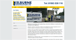 Desktop Screenshot of kelburneconstruction.co.uk